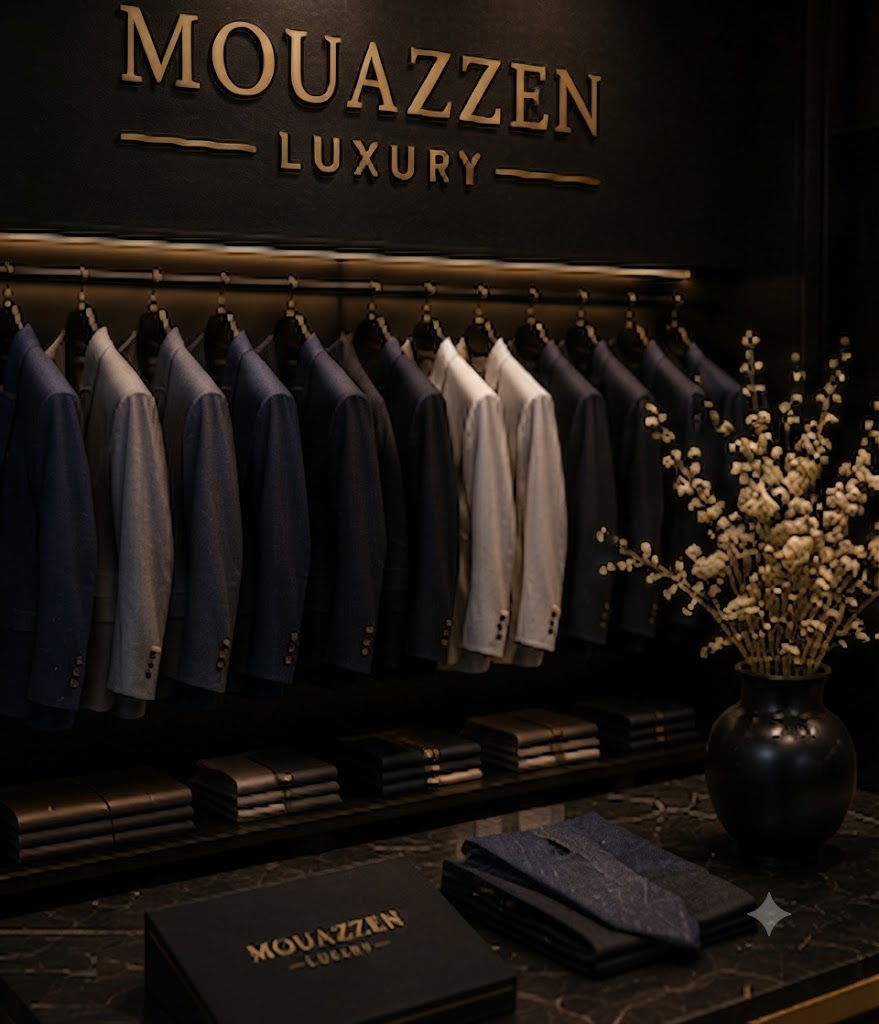Elegant gentleman in a luxury black suit