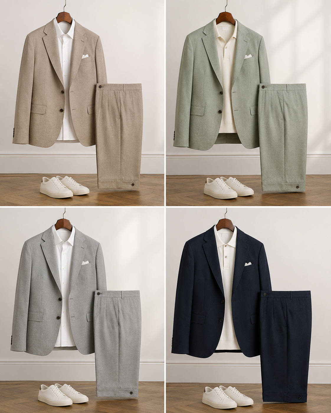 Elegant groom adjusting bow tie in a luxury tuxedo