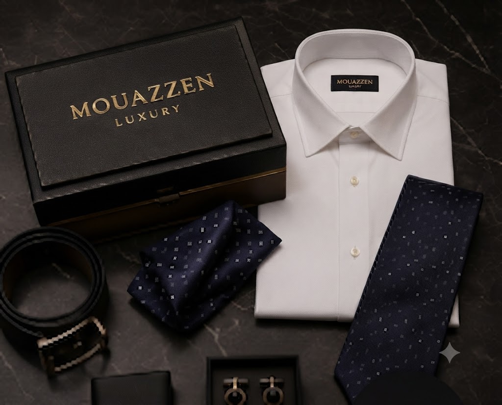 Close-up of elegant suit with premium lapel detail